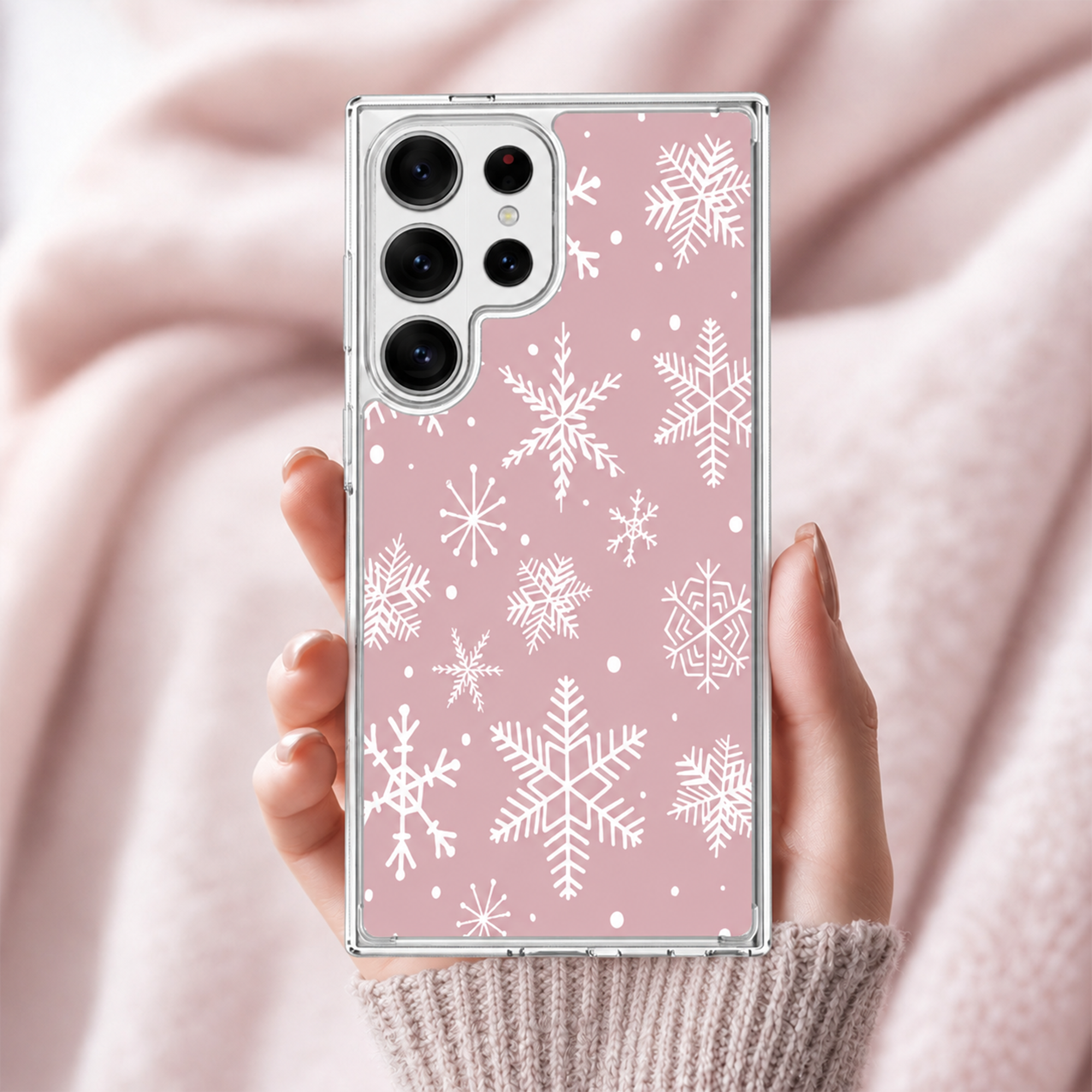 Snowflakes 3 Samsung S26 Ultra Phone Case