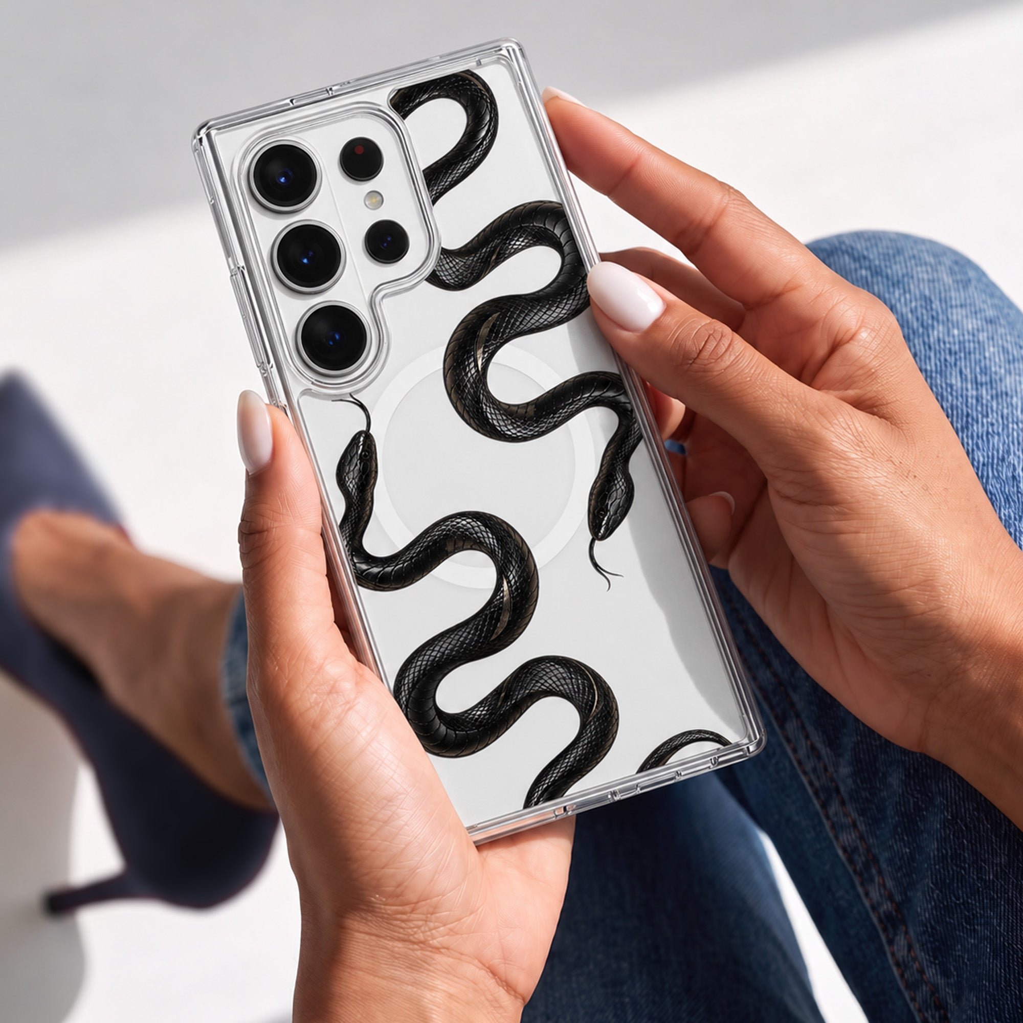 Dual Snake Samsung S26 Ultra Phone Case