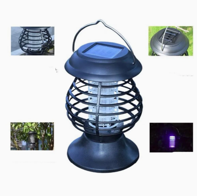 Waterproof Solar Hanging Mosquito Repellent Light Electronic Zapper