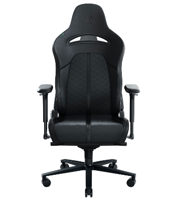Razer Enki Gaming Chair - Black (Razer Renewed)