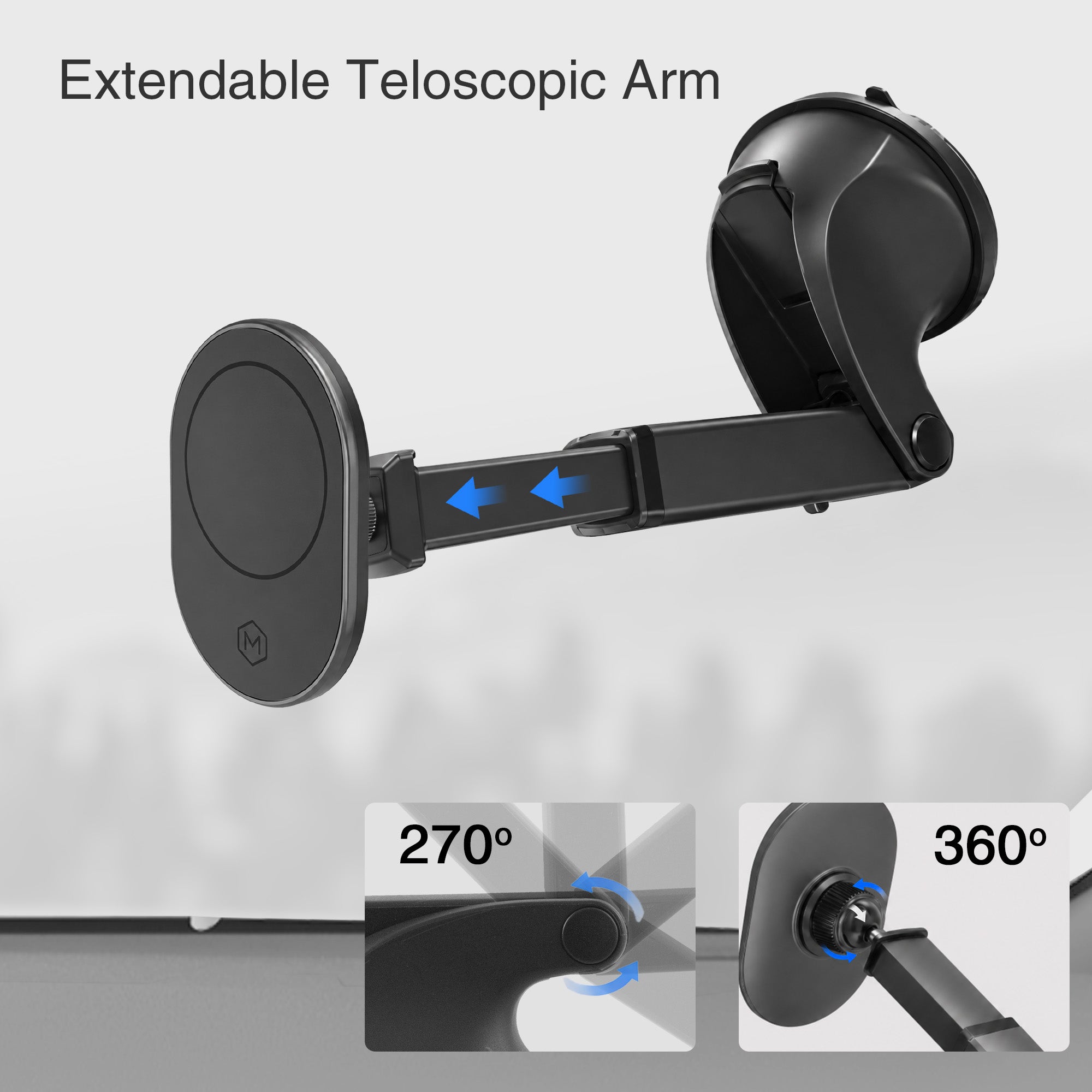 Mighty Mount Magnetic Car Dashboard Mount Holder with MagSafe