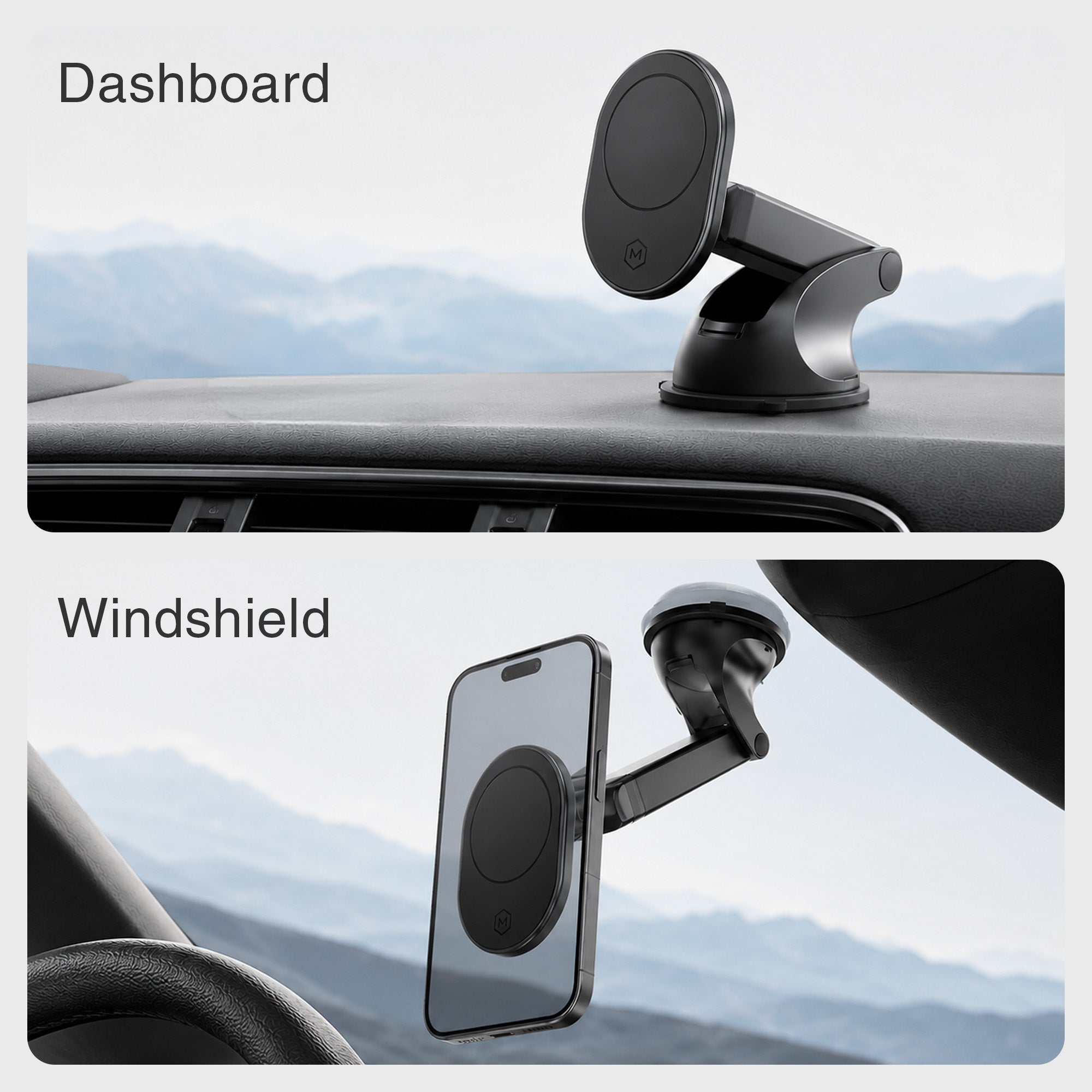 Mighty Mount Magnetic Car Dashboard Mount Holder with MagSafe