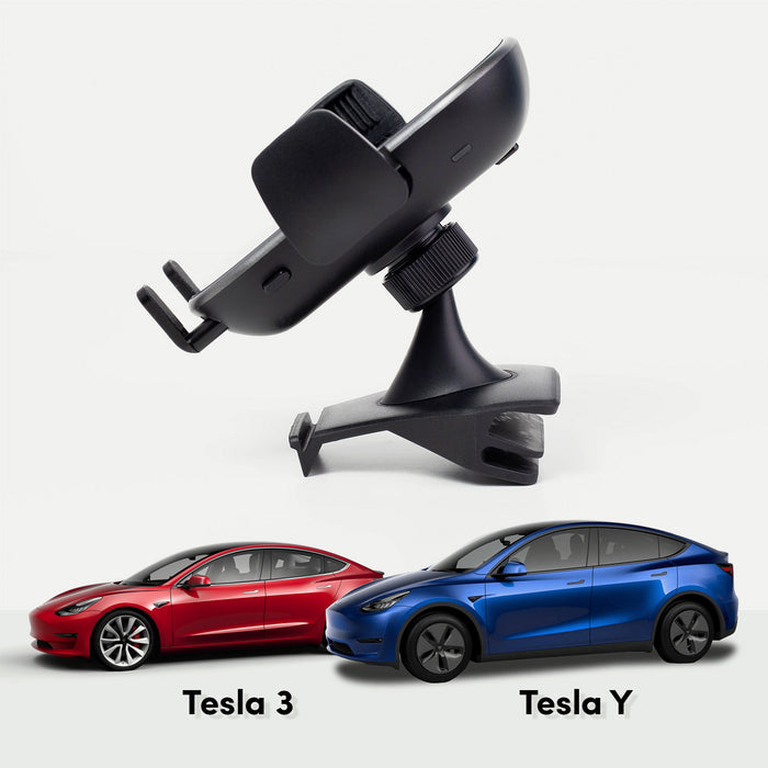 Tesla Model 3/Y Wireless Car Charger Mount - Auto Grip