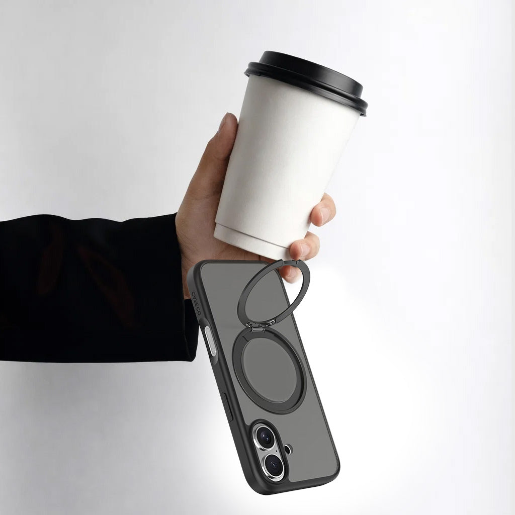 Hybrid Case With Built-in MagSafe Ring Holder  - iPhone 17