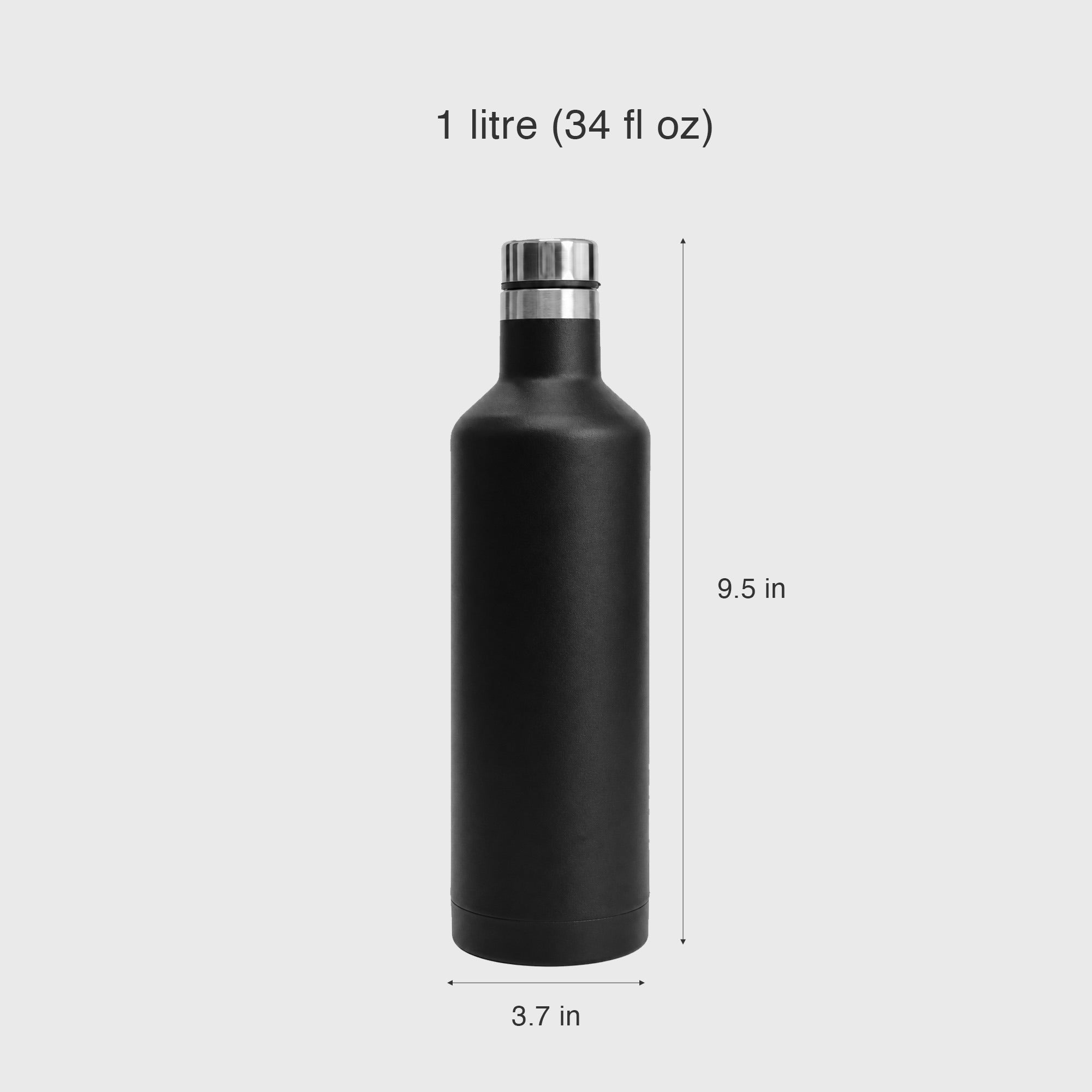 Black Thermos Bottle