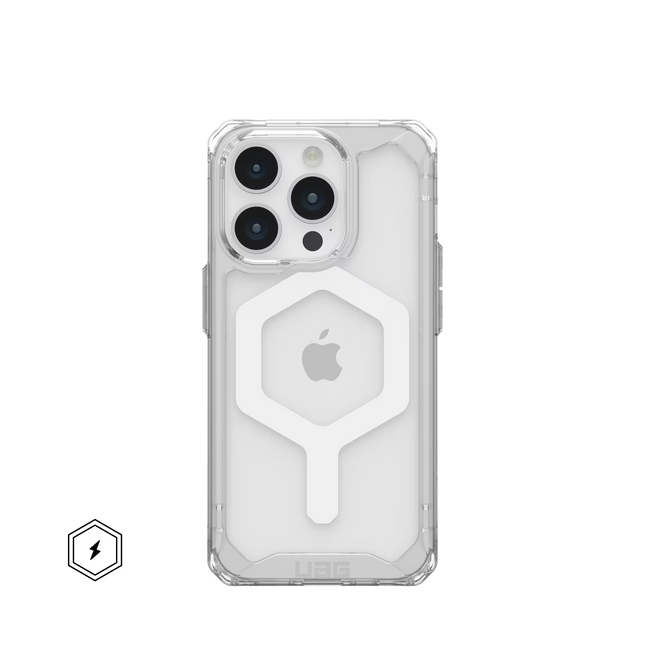 UAG iPhone 15 Pro Plyo - Ice/White