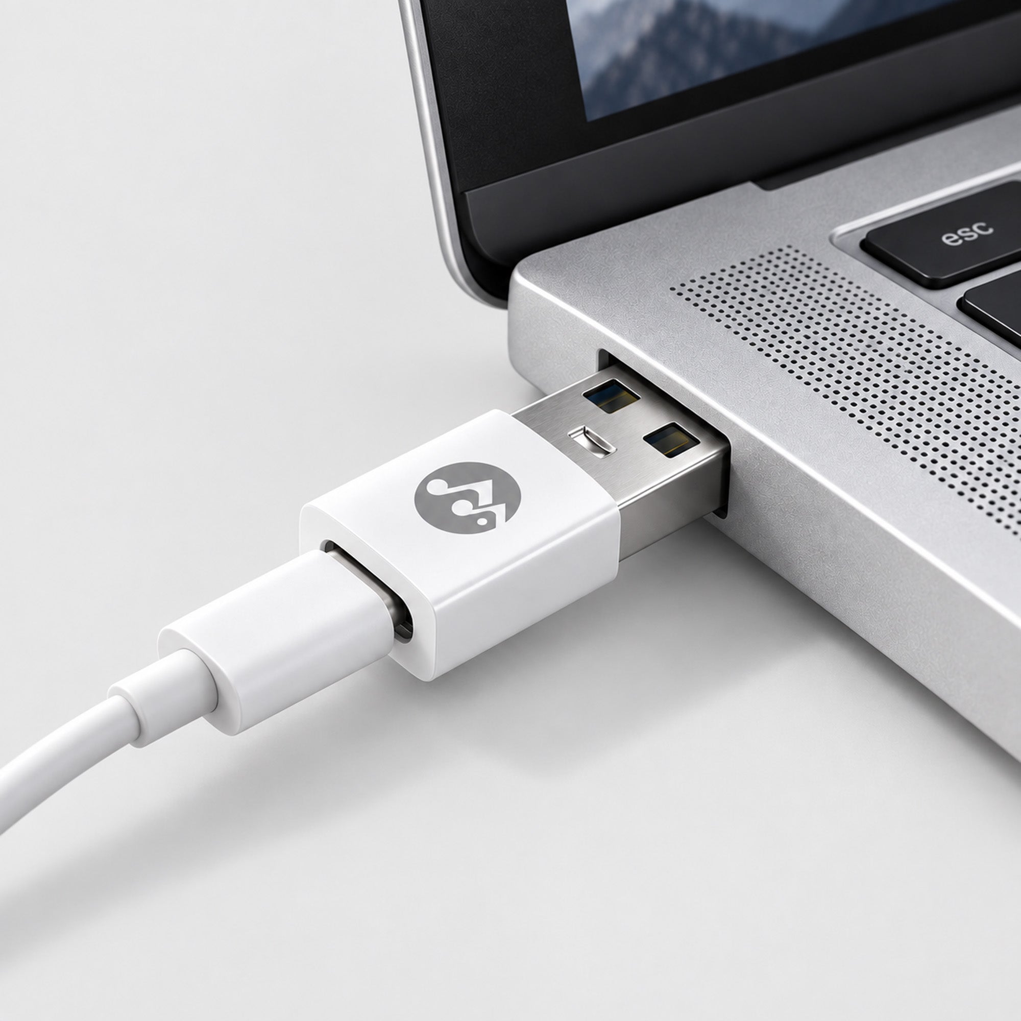 Rockstone USB-A to USB-C Adapter (2-Pack)