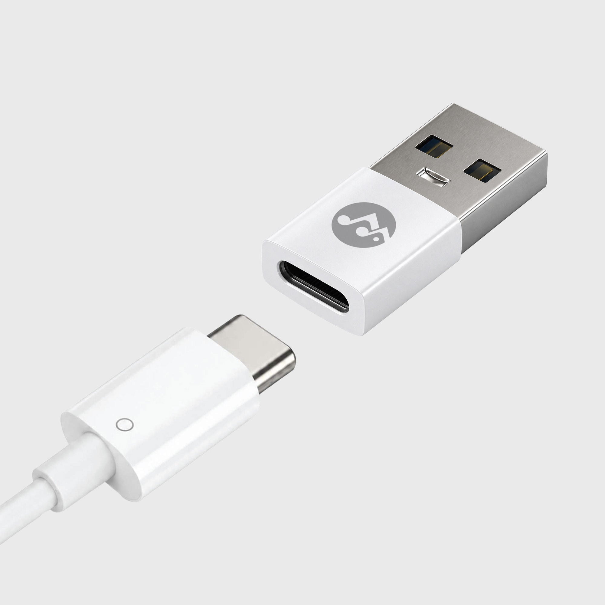 Rockstone USB-A to USB-C Adapter (2-Pack)