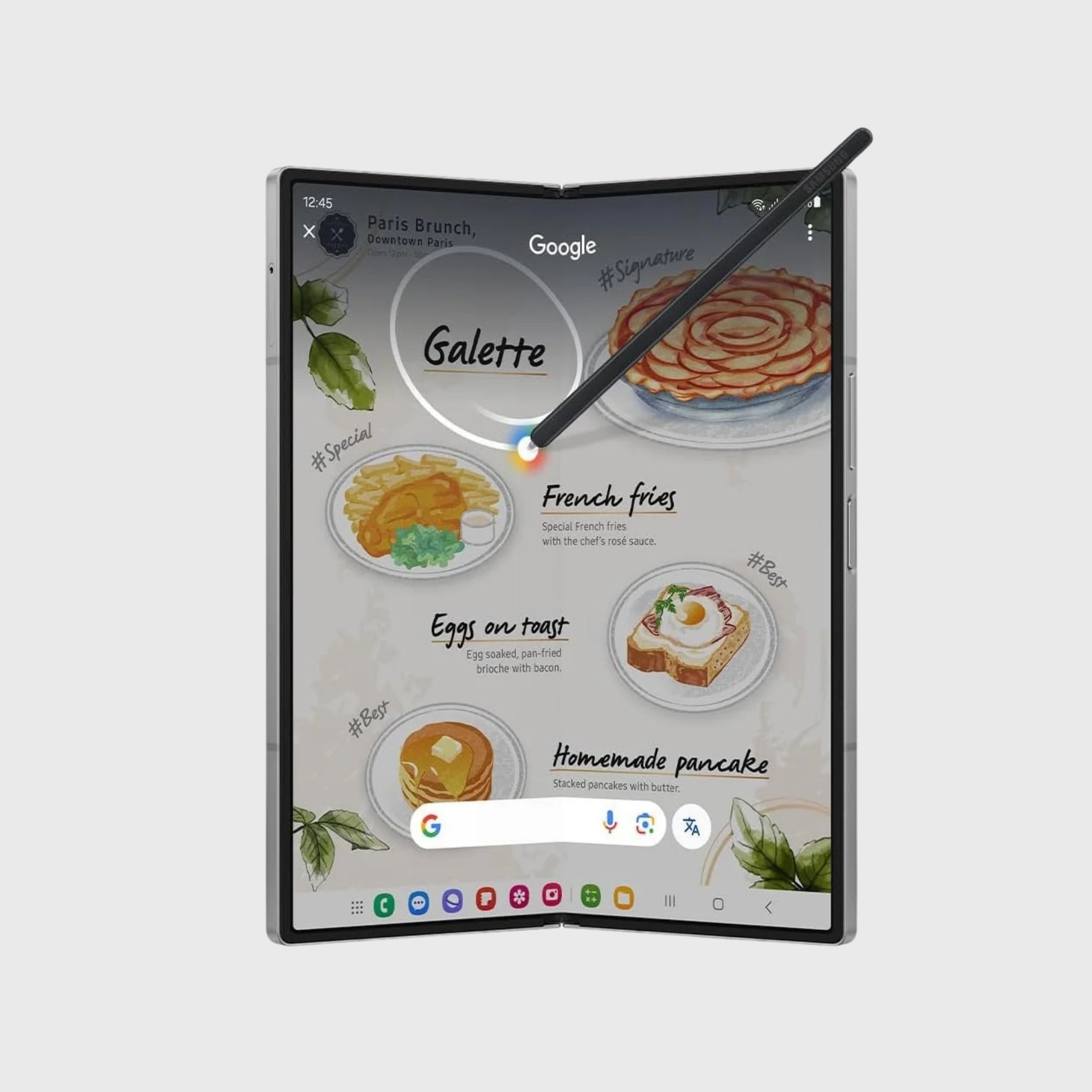 Samsung Galaxy Z Fold6 256GB - Like New Condition Samsung Original Box