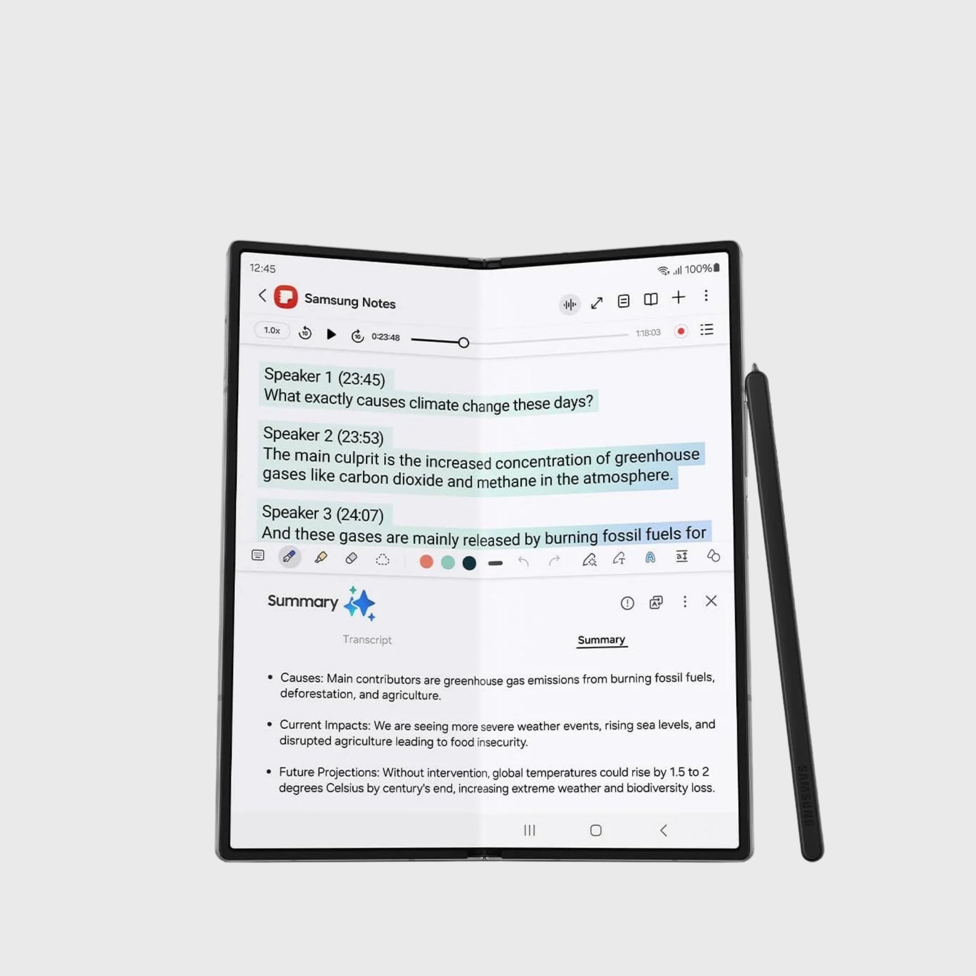 Samsung Galaxy Z Fold6 256GB - Like New Condition Samsung Original Box