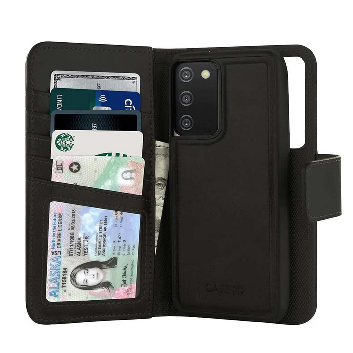 5th Ave Wallet Folio Case (5 Card Slot) - Samsung A15