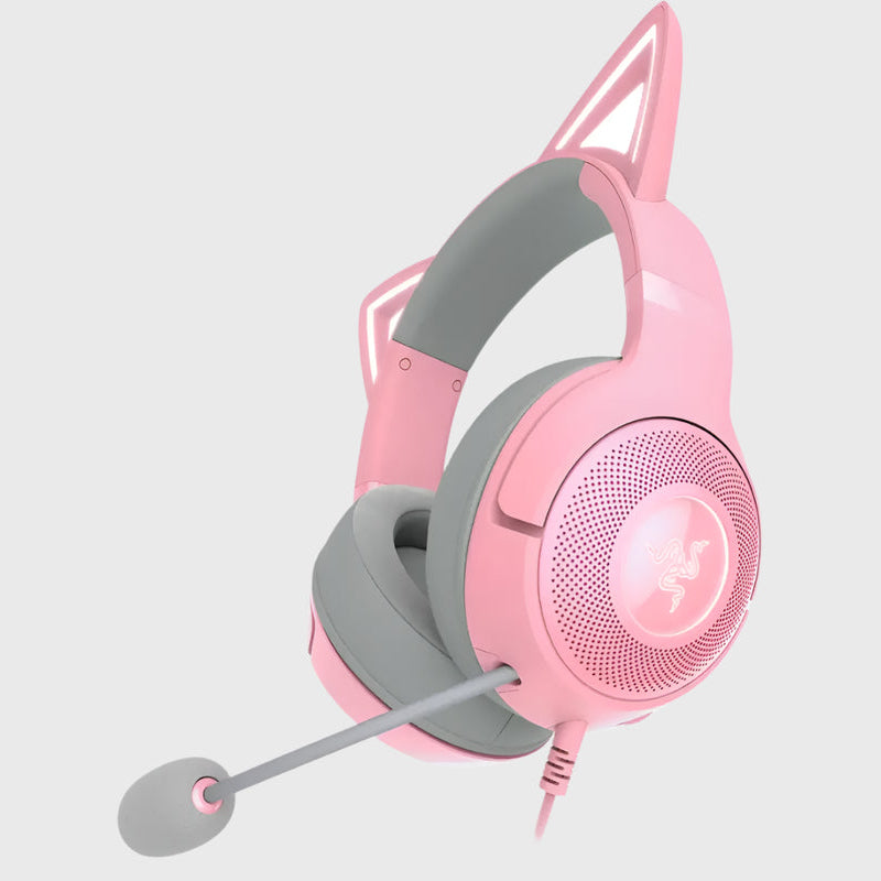 Razer Kraken Kitty V2 USB Quartz (Razer Renewed)