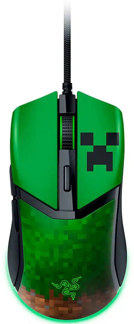 Razer Cobra Mouse - Minecraft Edition (Razer Renewed)