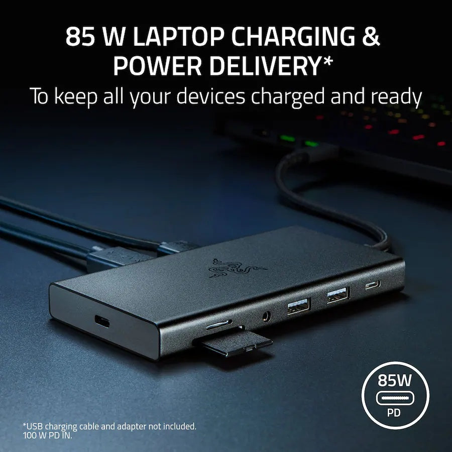 Razer USB C Dock Station 11-in-1 Multiport Adapter (Brand New Sealed)