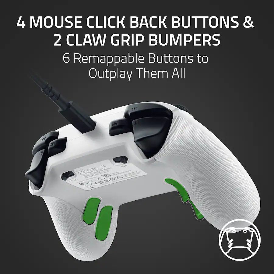 Razer Wolverine V3 Tournament Edition White (Brand New)