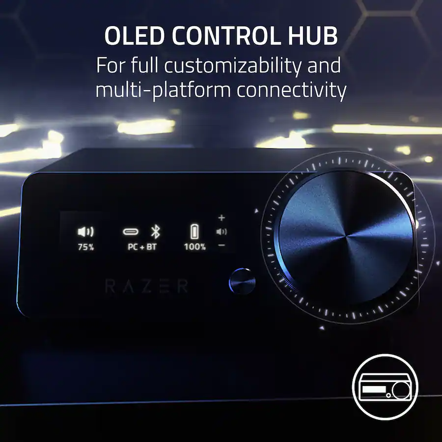 Razer Kraken V4 Pro Wireless Gaming Headset (Razer Renewed)