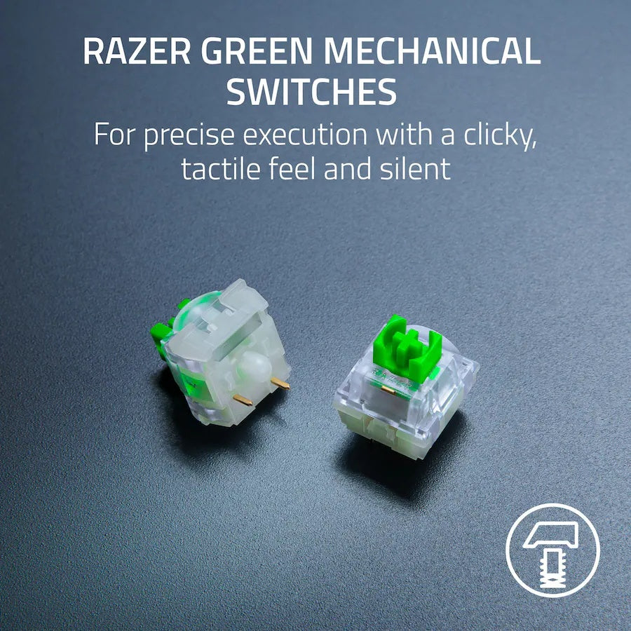 Razer Blackwidow V4 X Keyboard - Minecraft (Razer Renewed)
