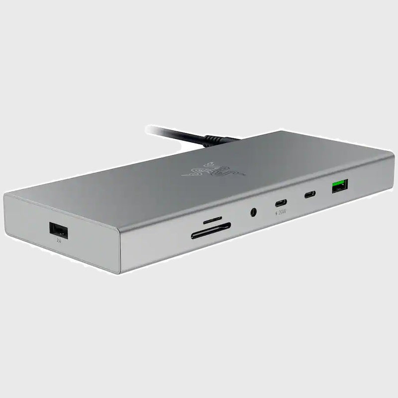 Razer USB 4 Dock Station with 14 Ports Mercury White (Brand New)
