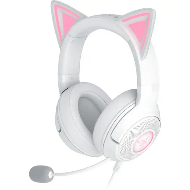 Razer Kraken Kitty V2 Wired Gaming Headset White (Razer Renewed)