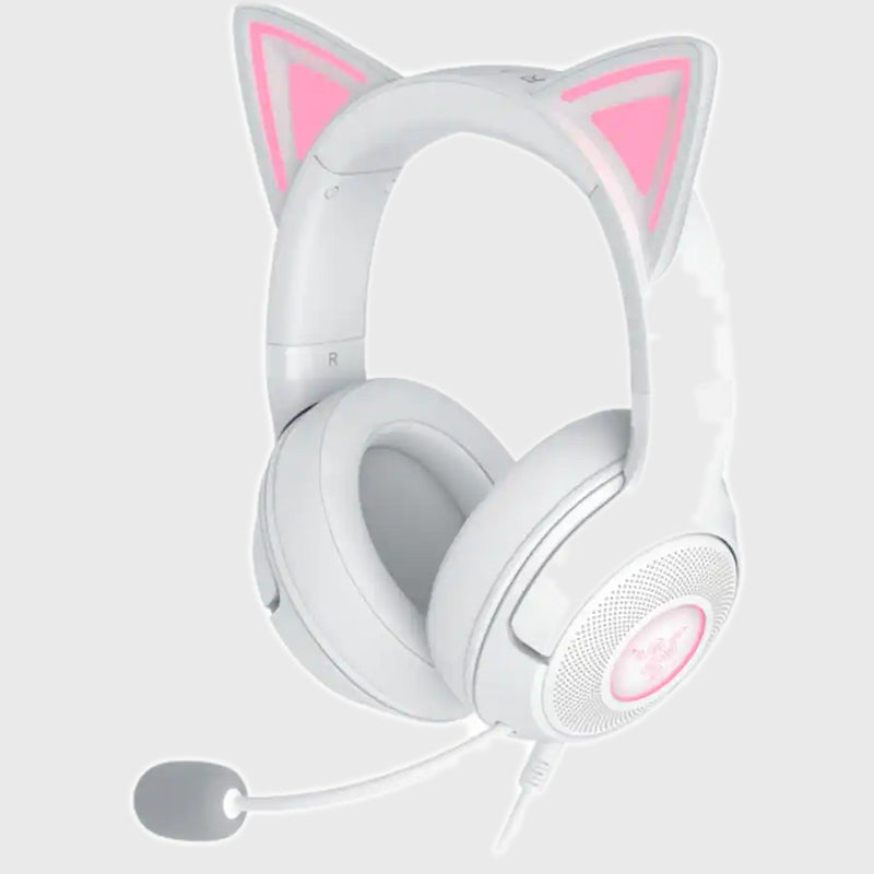 Razer Kraken Kitty V2 Wired Gaming Headset White (Razer Renewed)