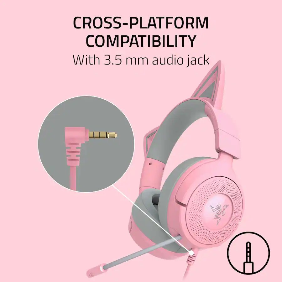 Kraken V3 X Wired USB Headset Quartz (Brand New)