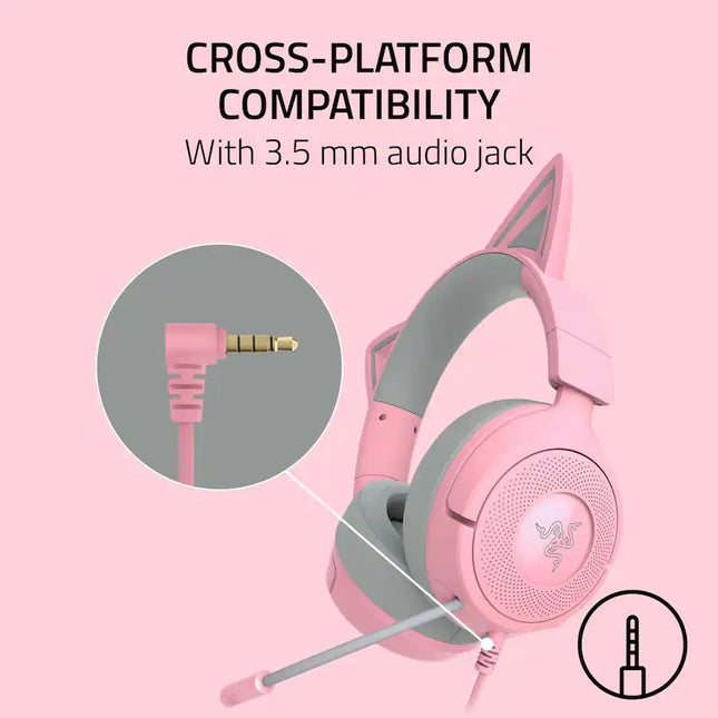 Kraken V3 X Wired USB Headset Quartz (Brand New)