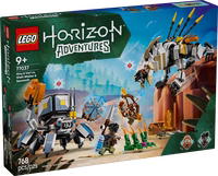 LEGO Aloy & Varl vs. Shell-Walker & Sawtooth