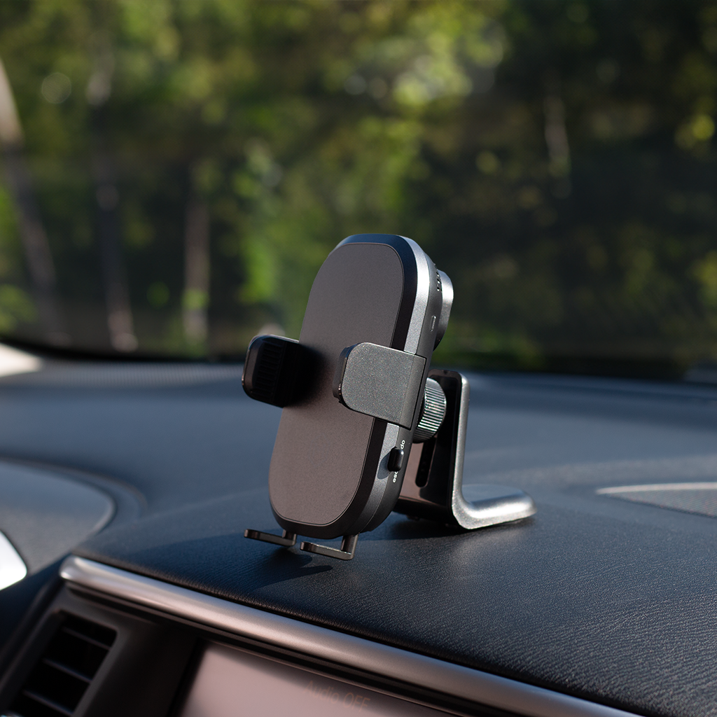 Auto Scan Grip Cradle - 15W Wireless Charger with Vent & Dash Mount & PD20 Car charger