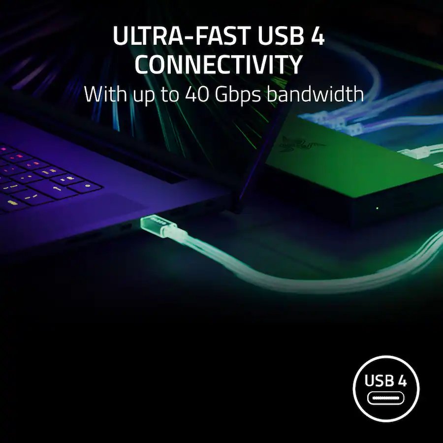 Razer USB 4 Dock Station with 14 Ports (Brand New)