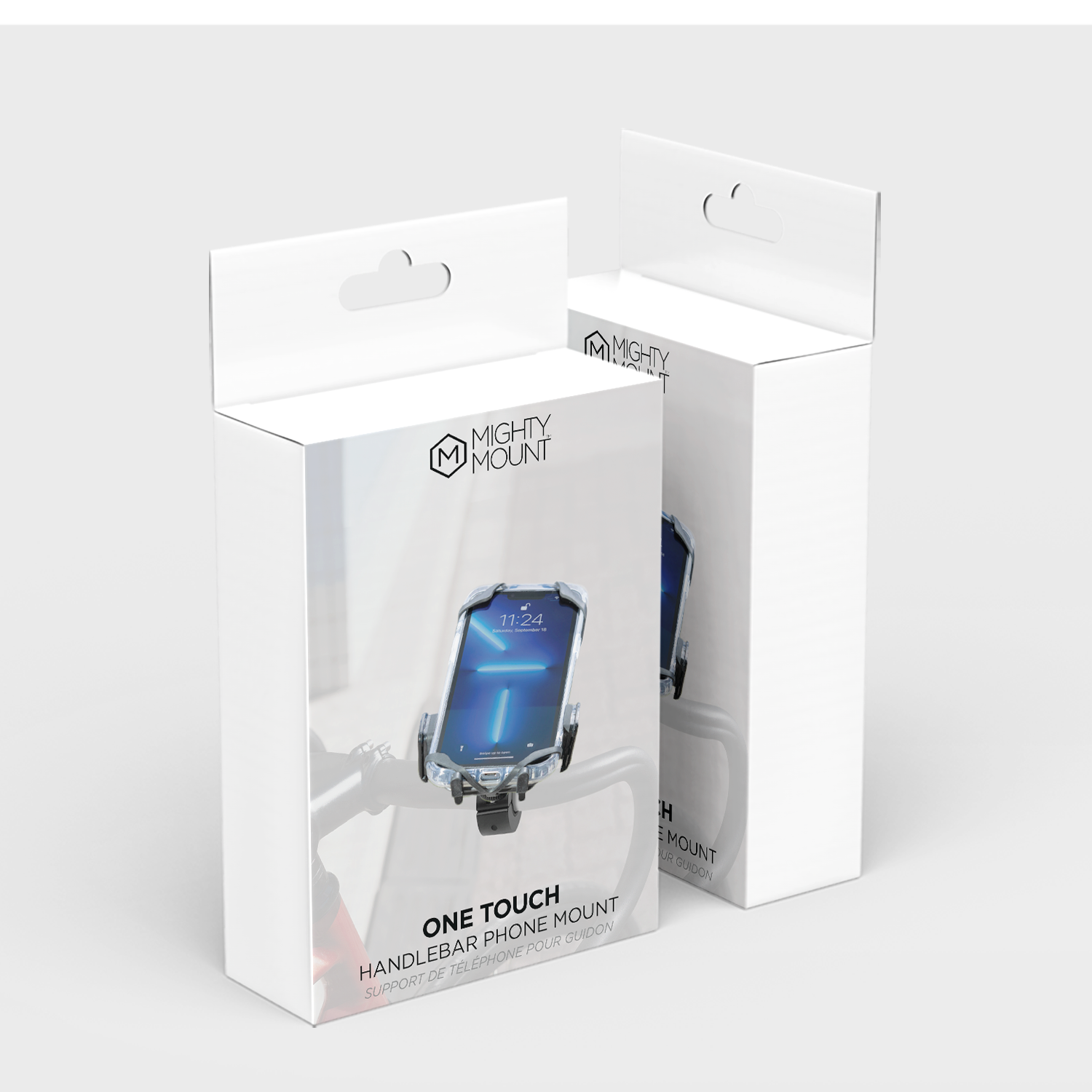 One Touch Handlebar Phone Mount