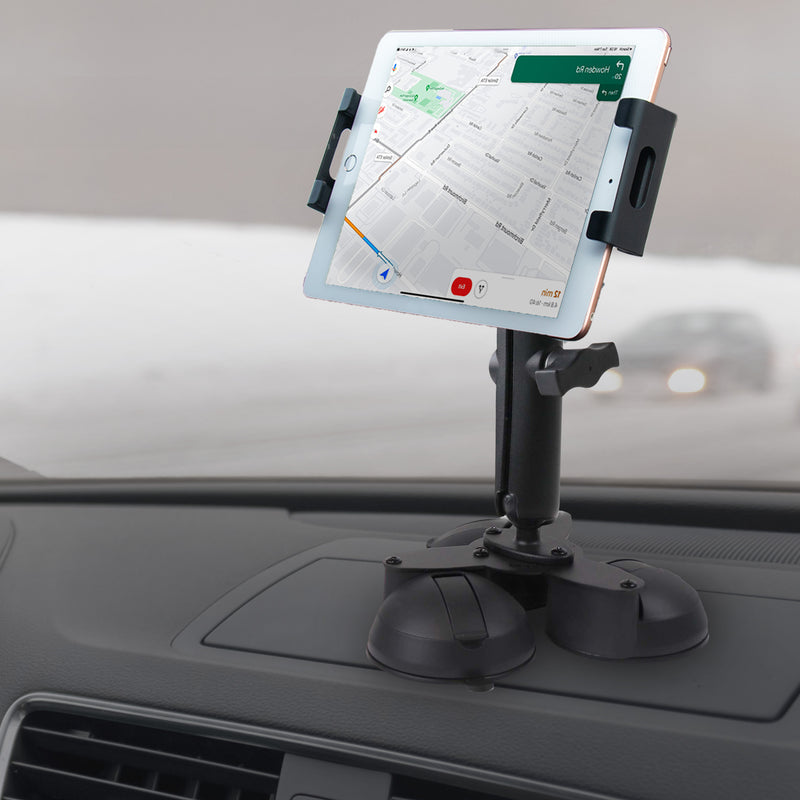 Mighty Mount Heavy Duty Triple Suction iPad and Tablet Mount