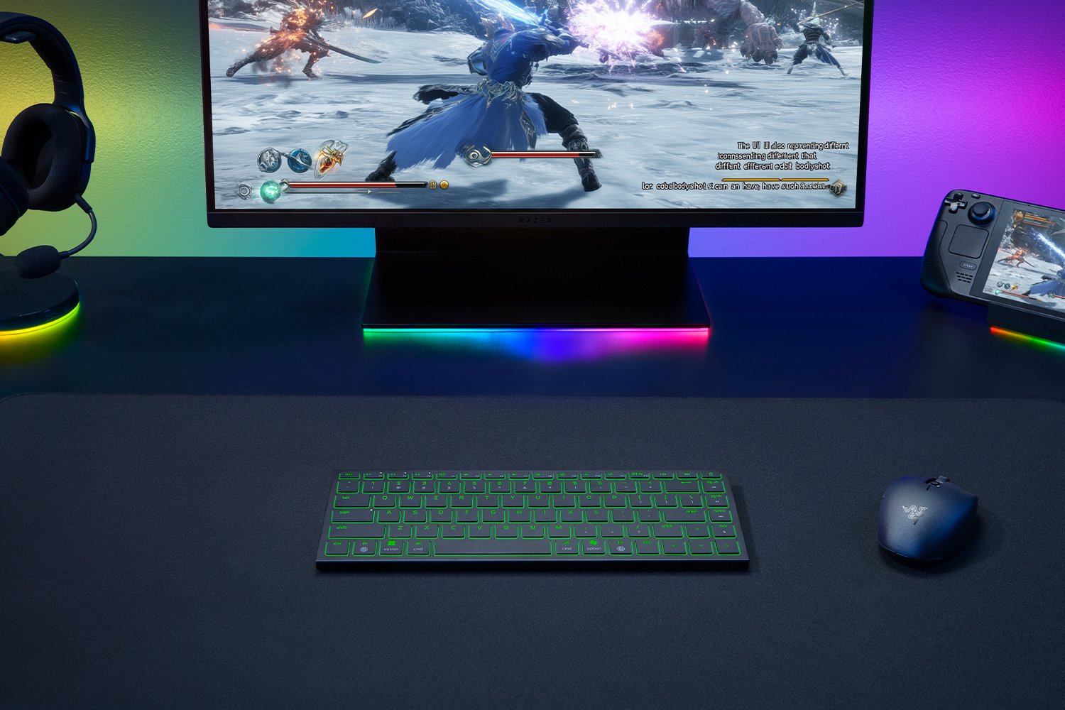 Razer Joro Portable Wireless Gaming Keyboard (Razer Renewed)