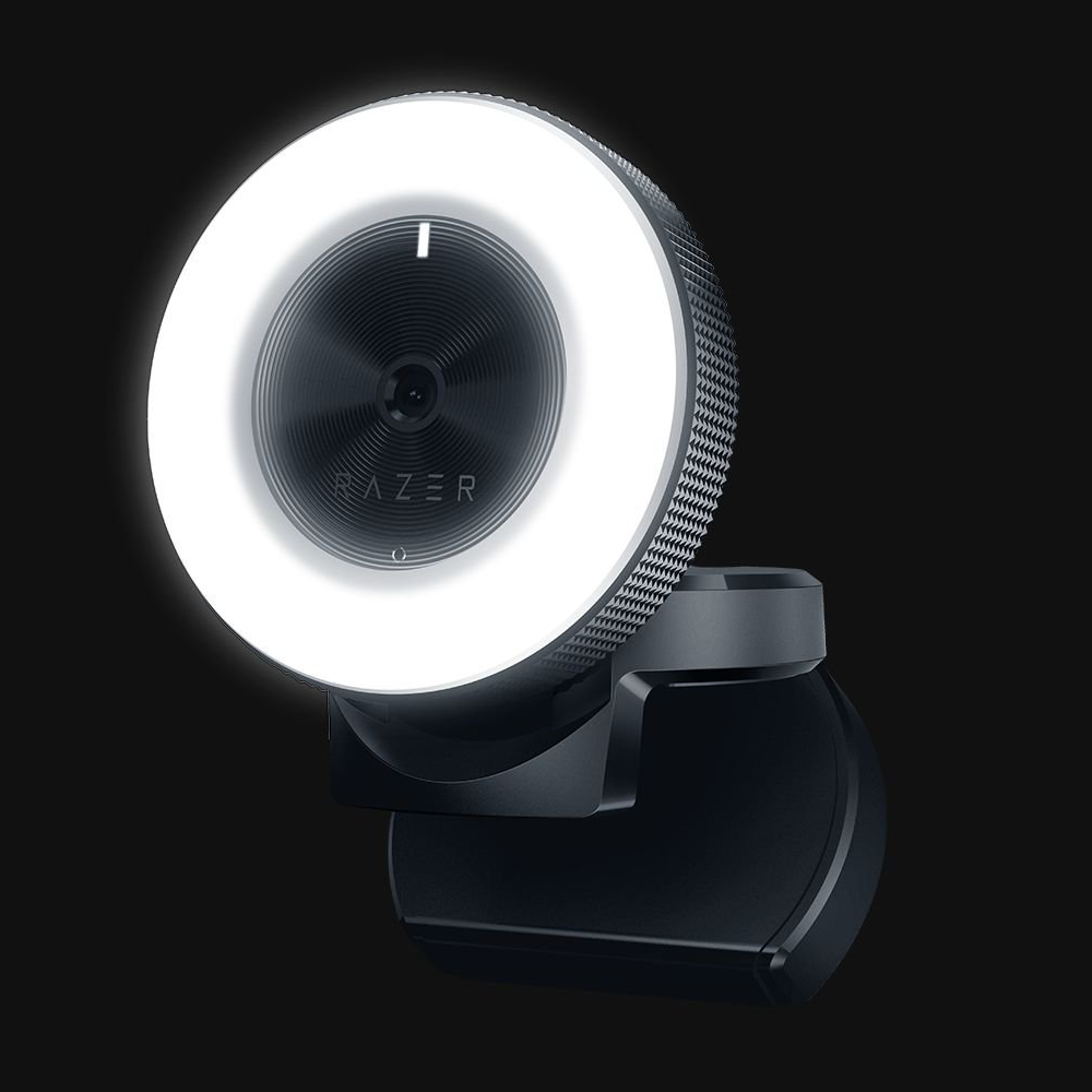 Razer Kiyo Ring Light Equipped Streaming Webcam (Razer Renewed)