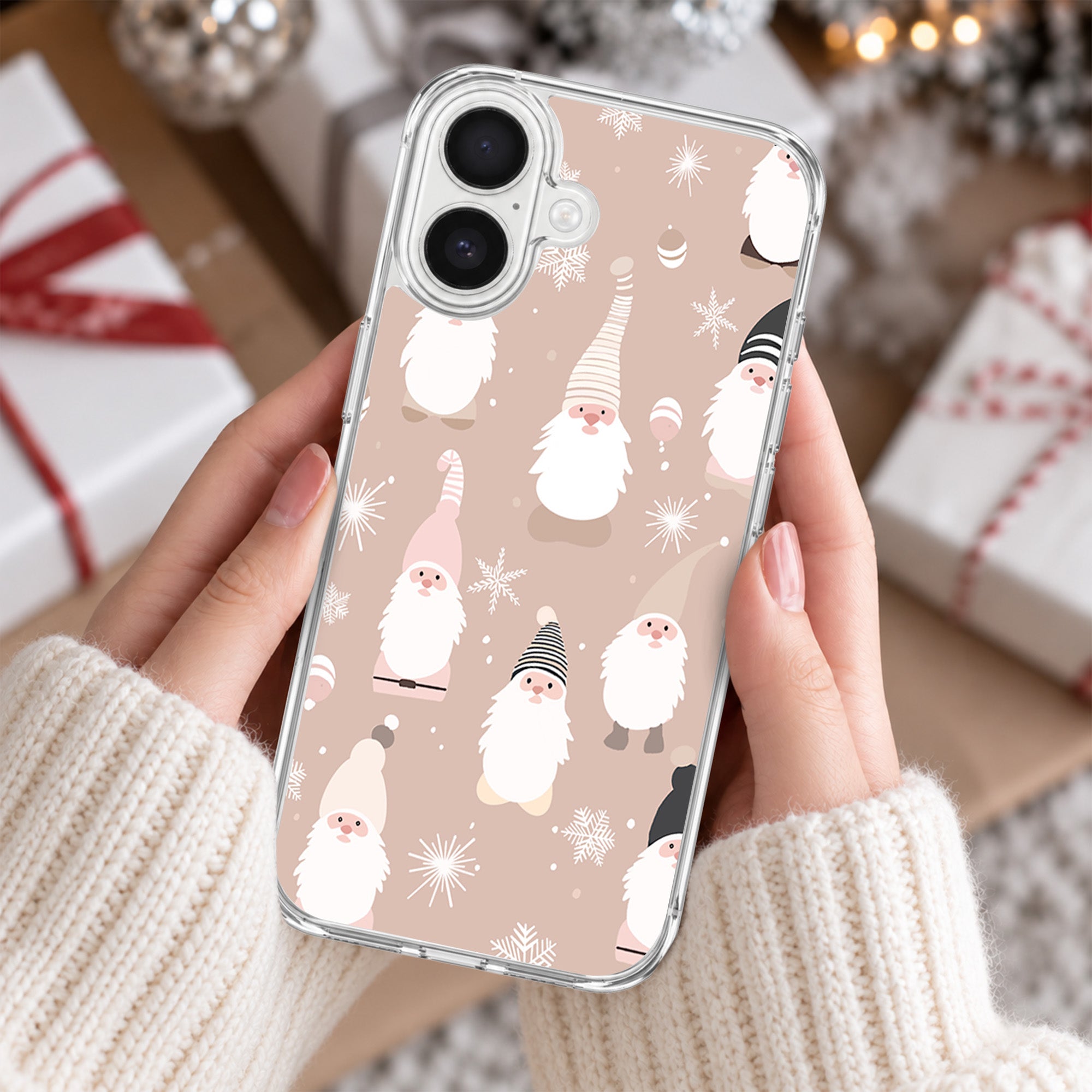 Knomes in Pink iPhone 17 Case