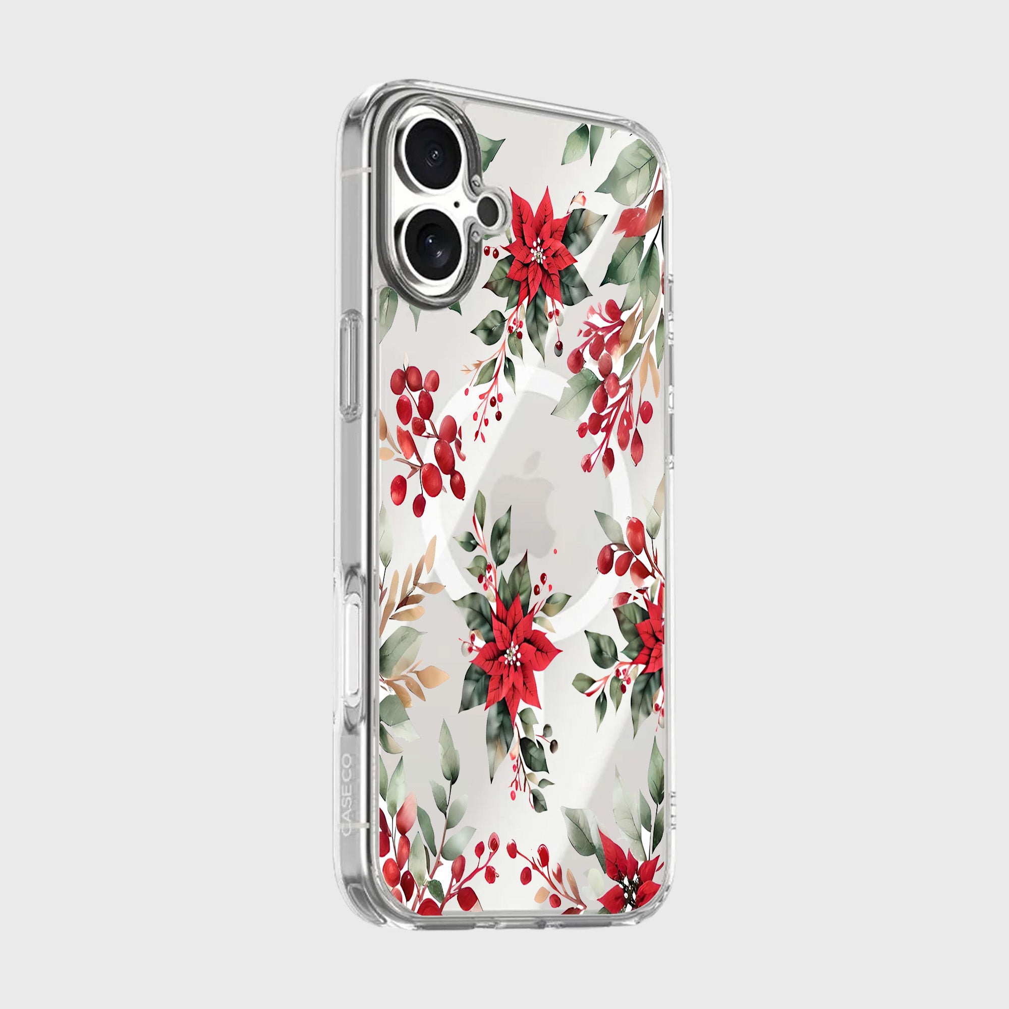 Poinsettias iPhone 17 Case