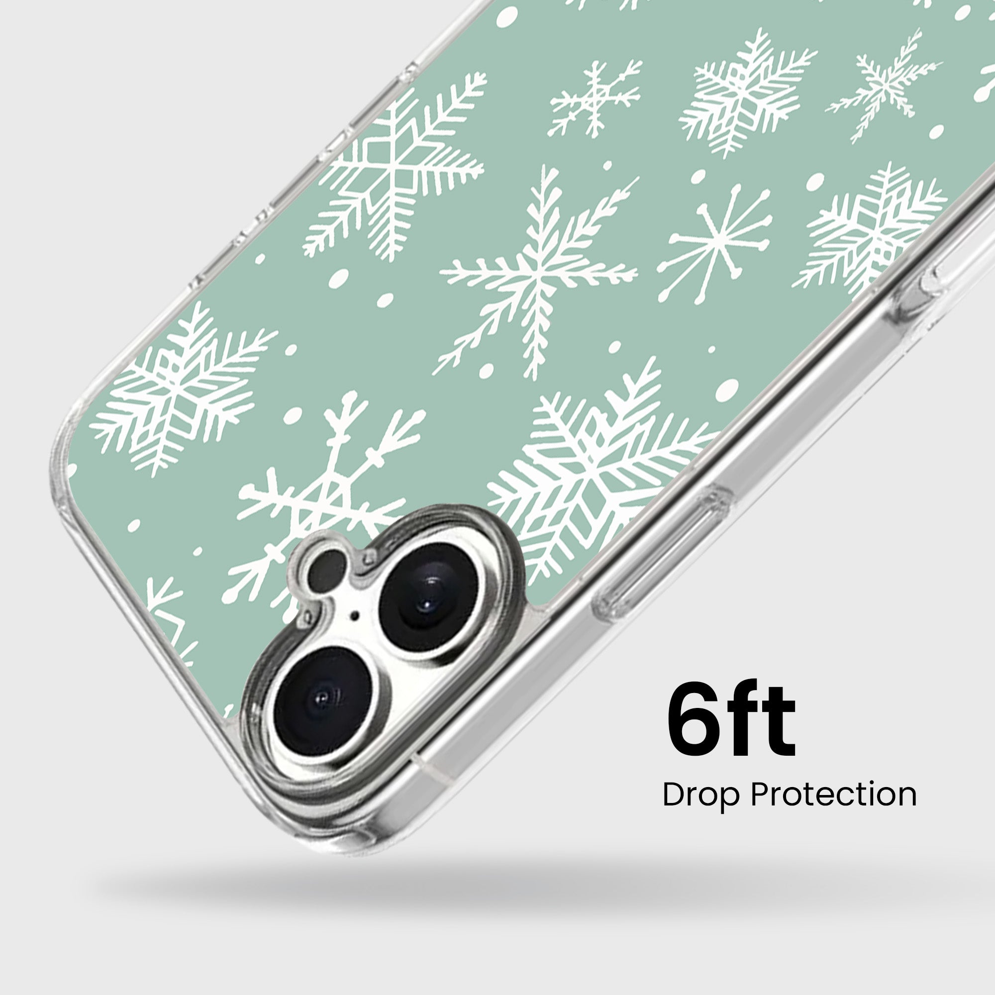 Snowflakes 2 iPhone 17 Case
