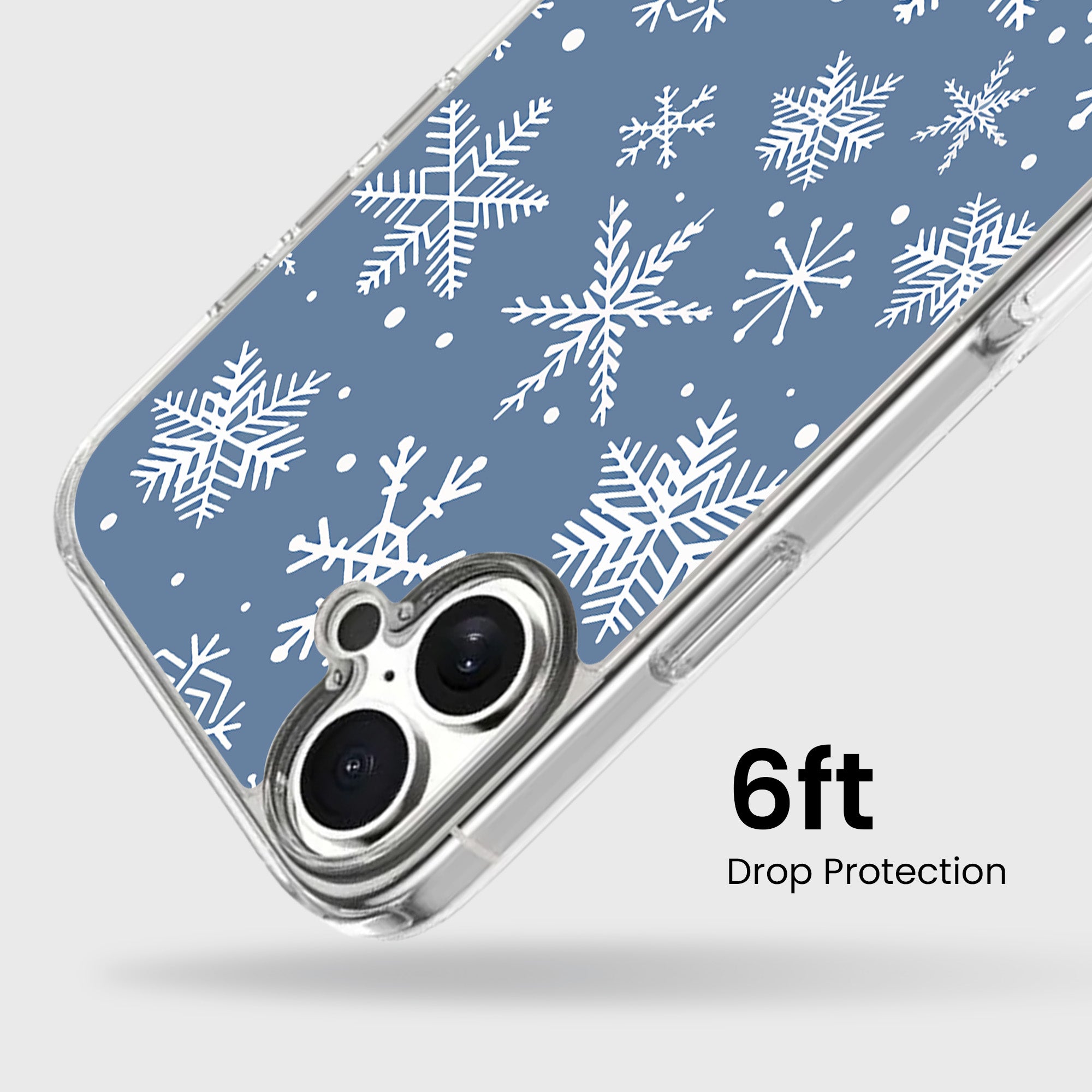 Snowflakes 4 iPhone 17 Case