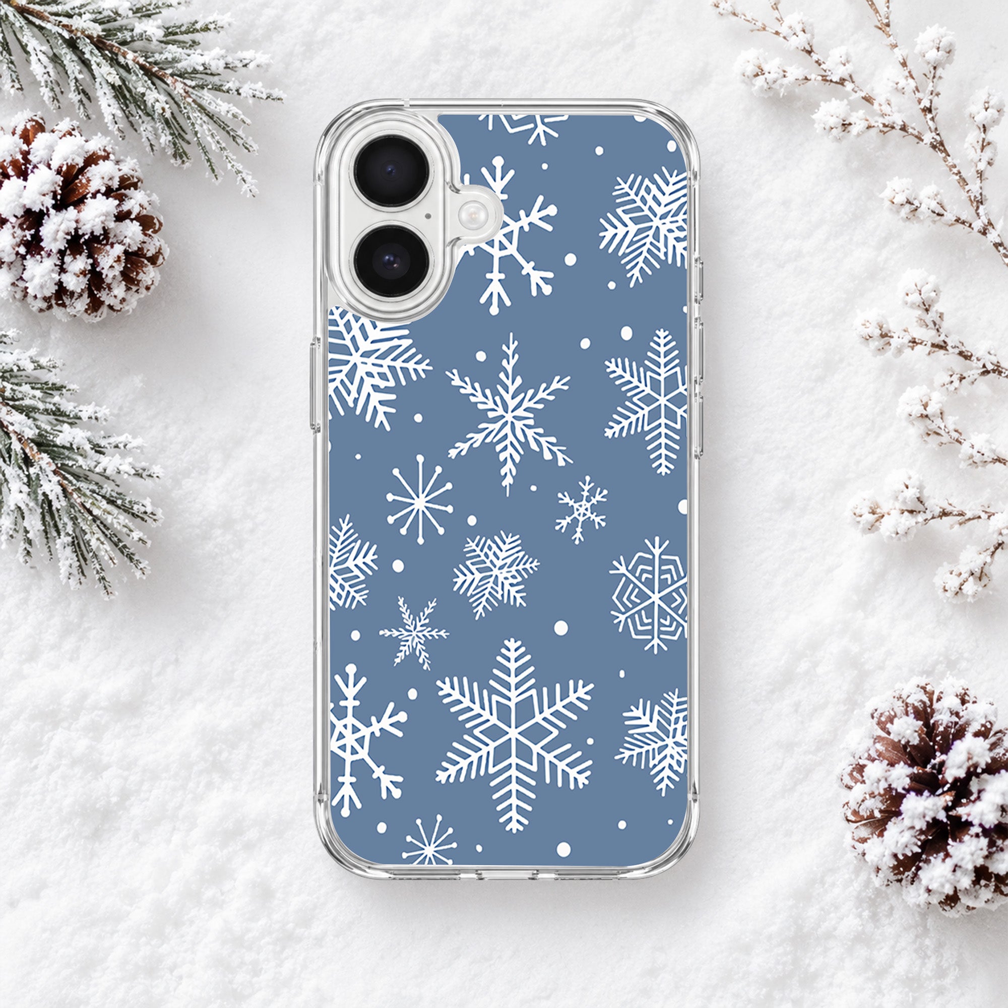 Snowflakes 4 iPhone 17 Case