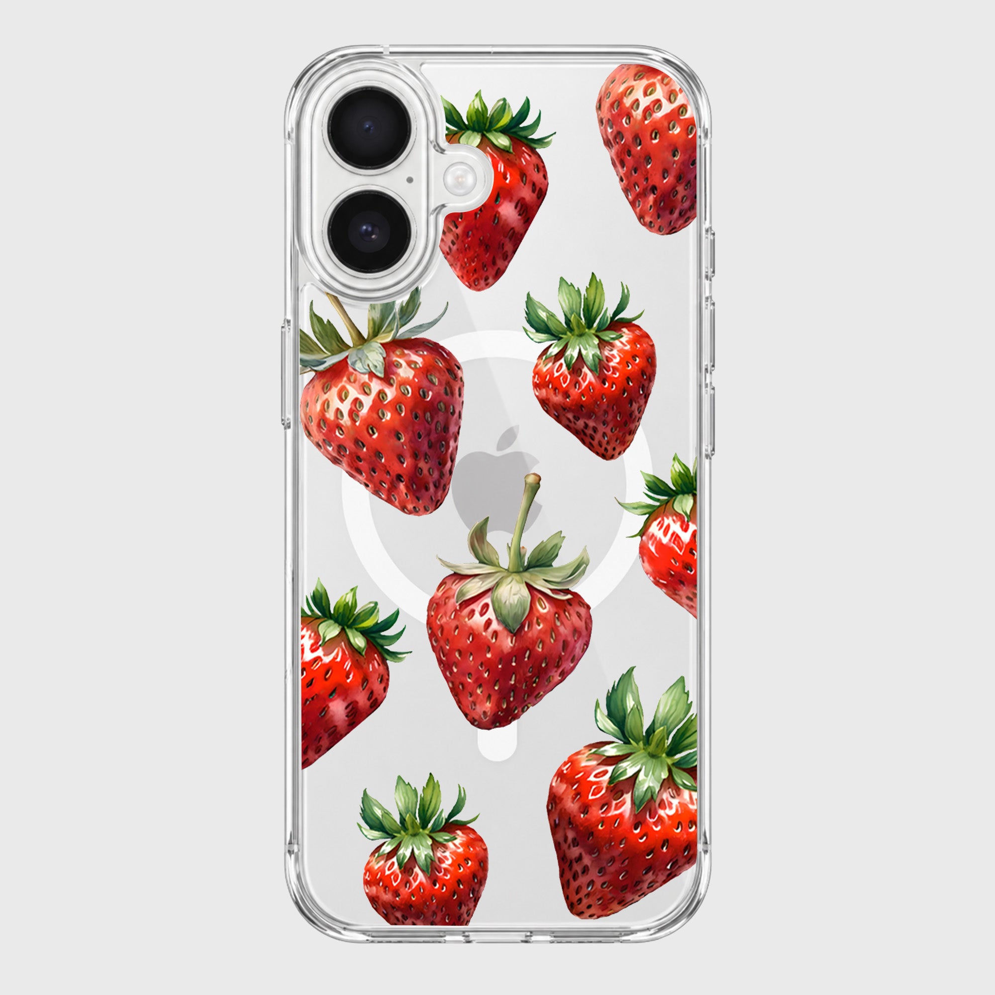 Strawberries iPhone 17 Case