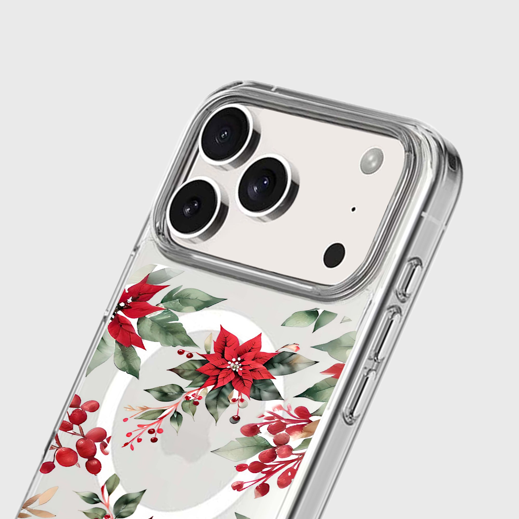 Poinsettias iPhone 17 / 18 Pro Max Case