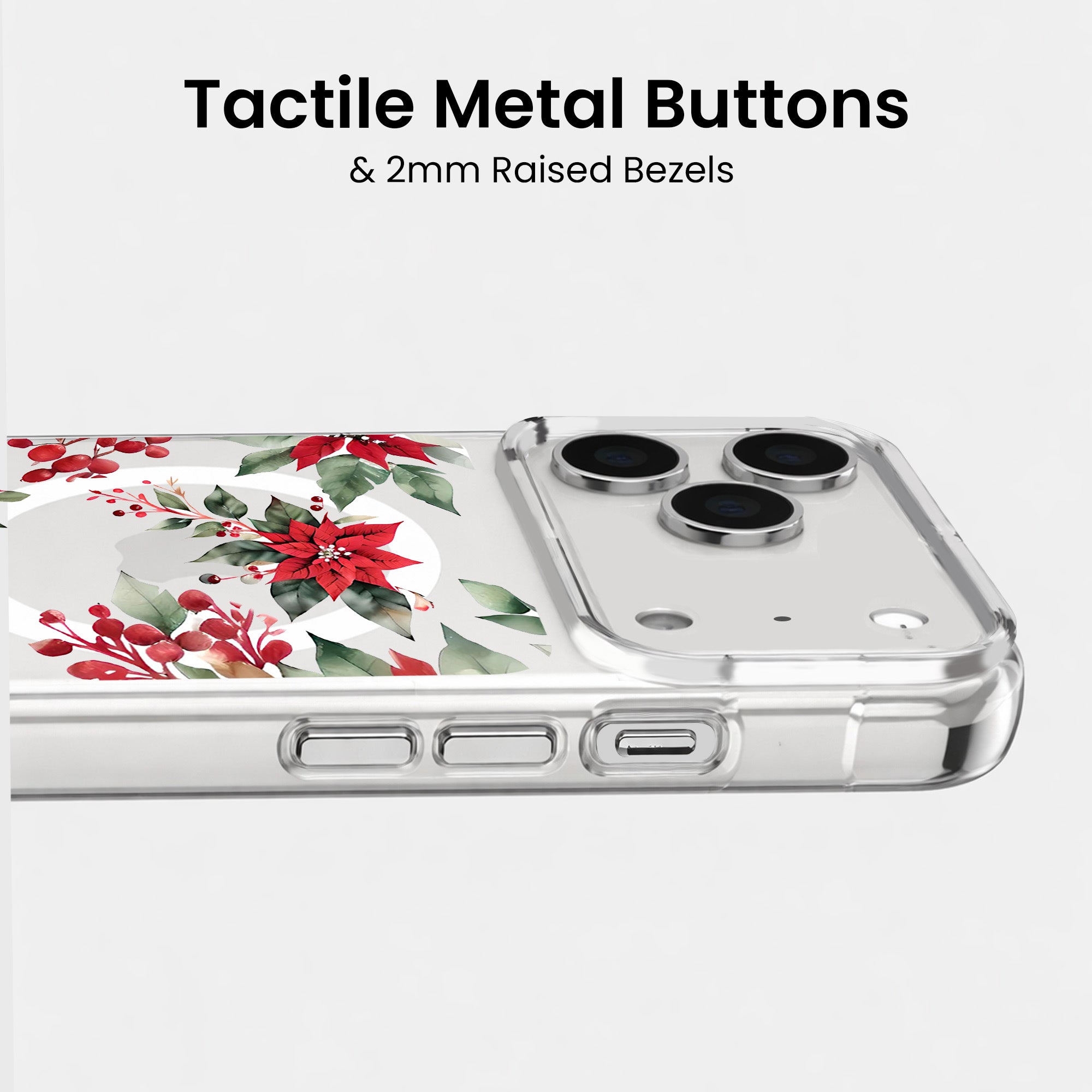 Poinsettias iPhone 17 / 18 Pro Max Case