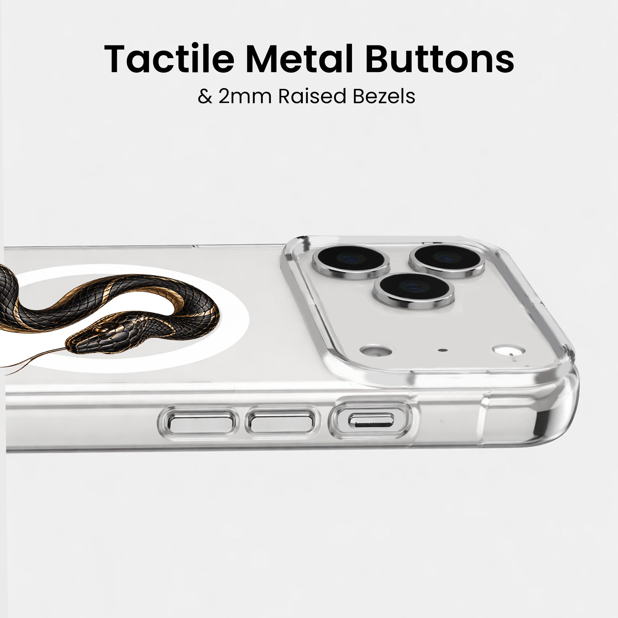Snake Christmas iPhone 17 / 18 Pro Case