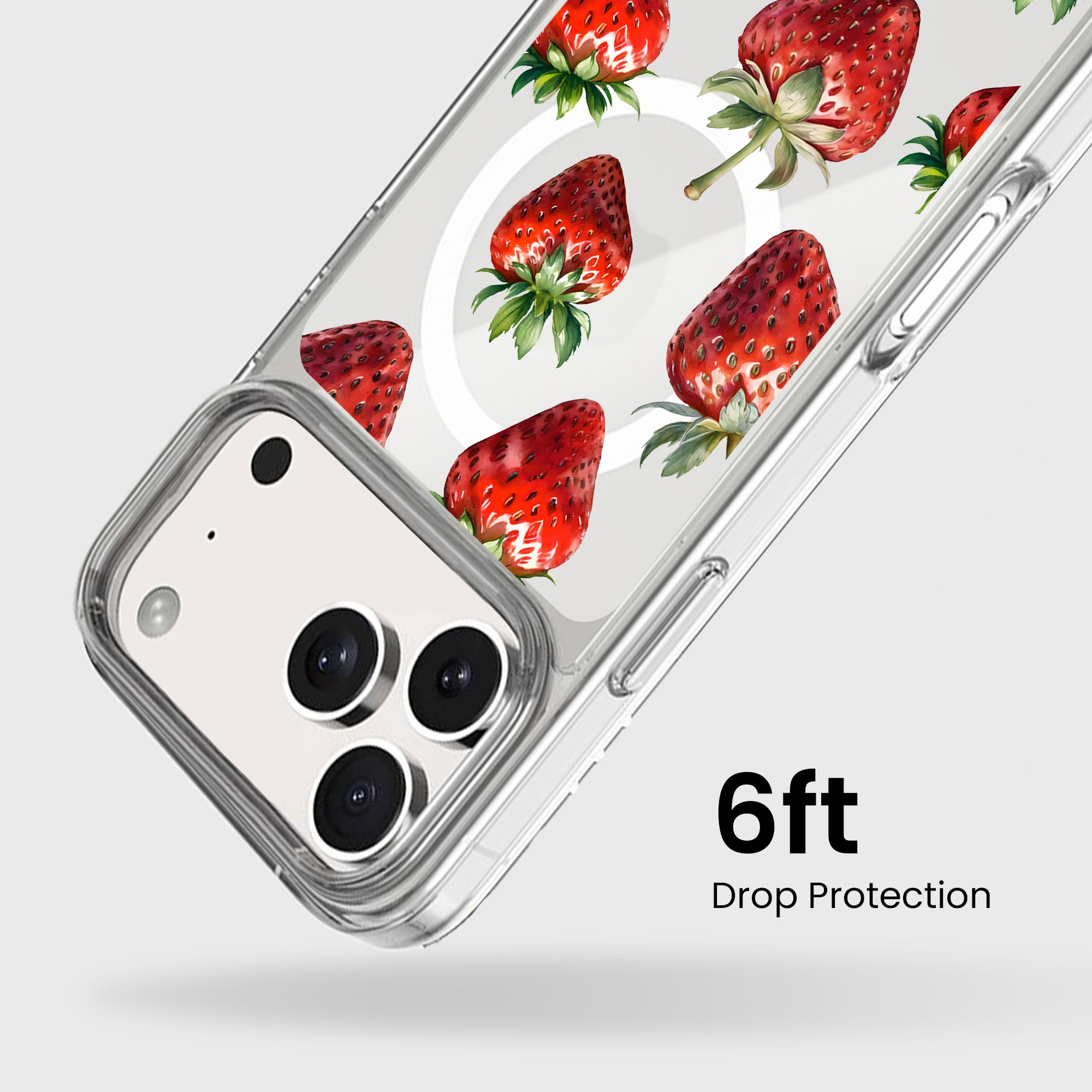 Strawberries iPhone 17 / 18 Pro Case