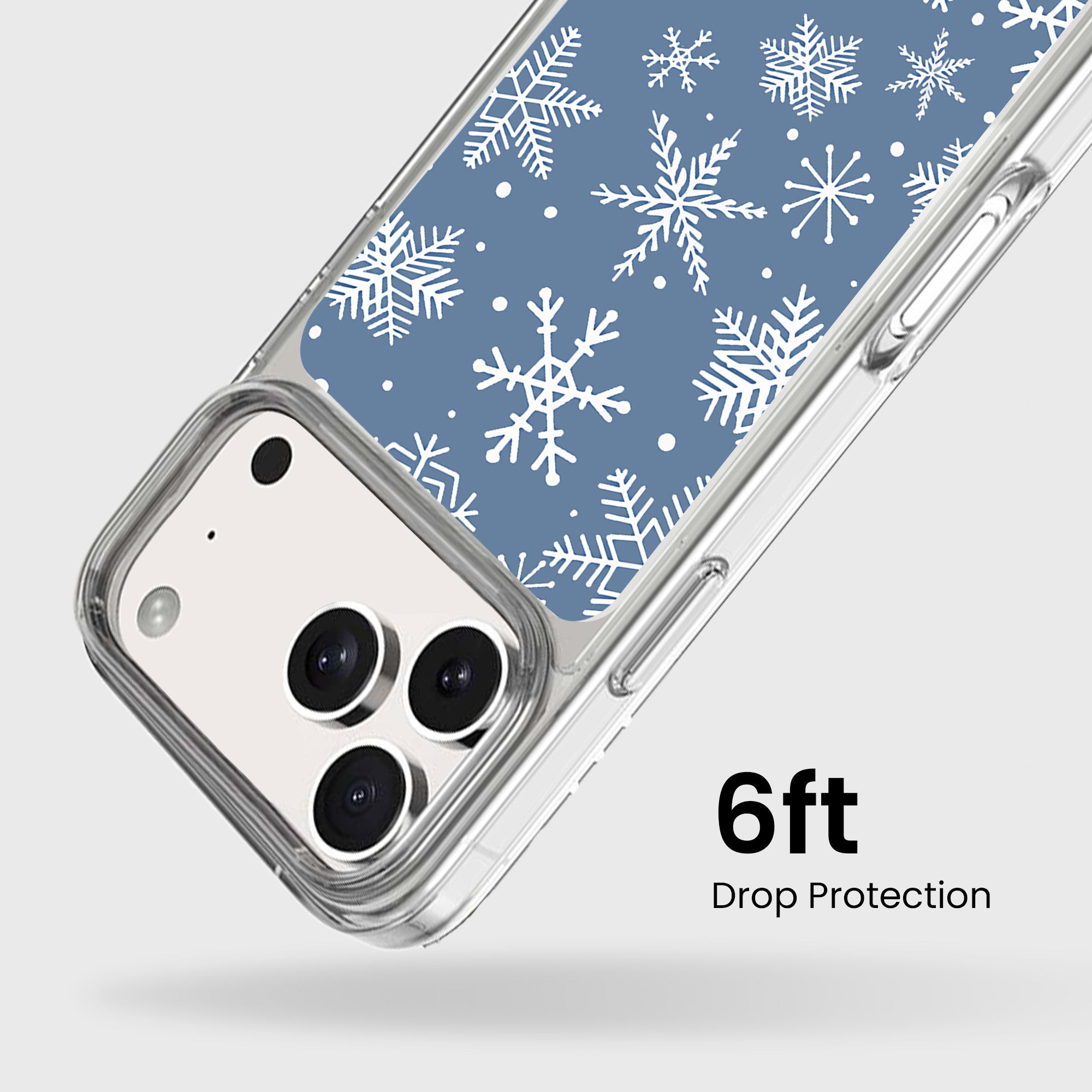 Snowflakes 4 iPhone 17 / 18 Pro Max Case