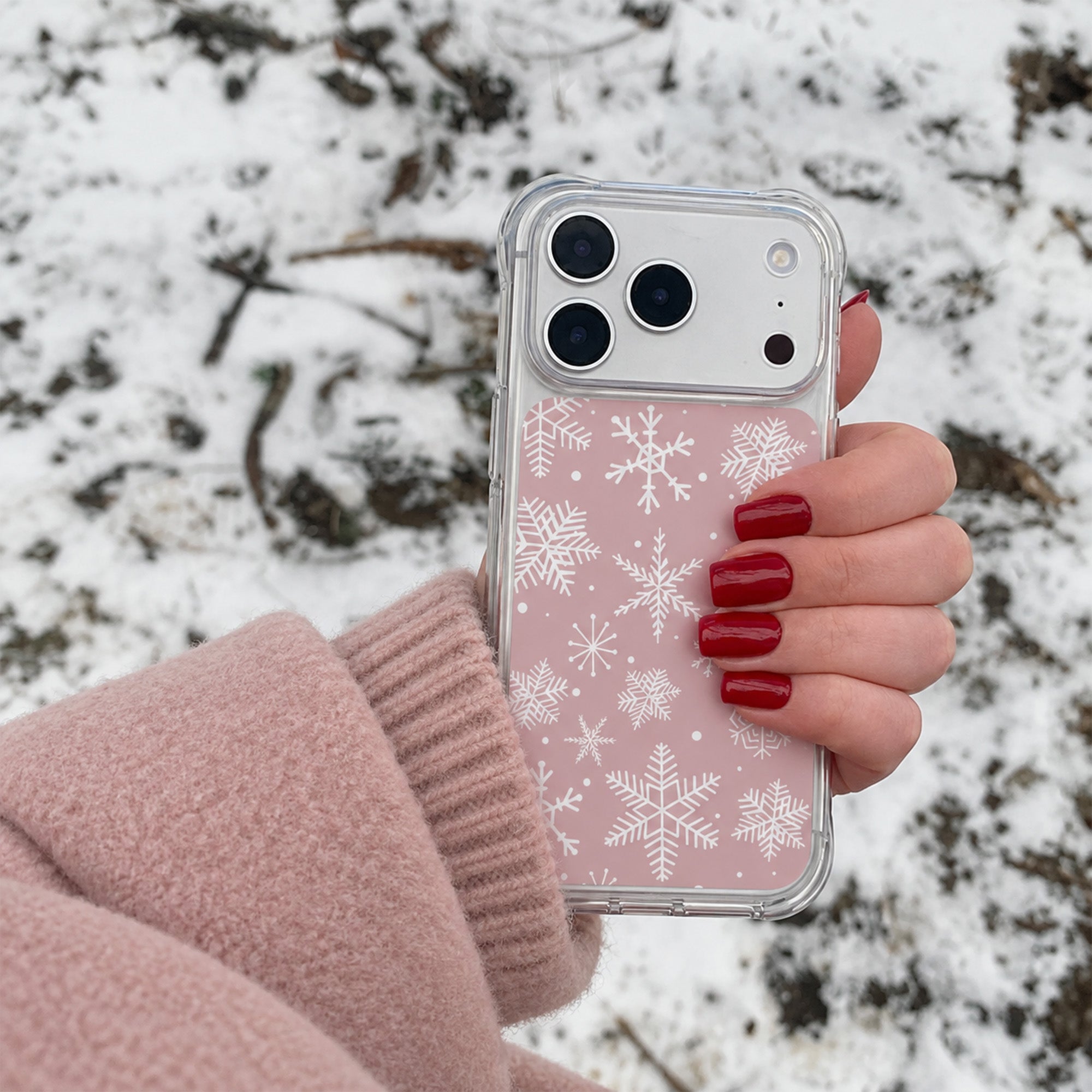 Snowflakes 3 iPhone 17 / 18 Pro Max Case