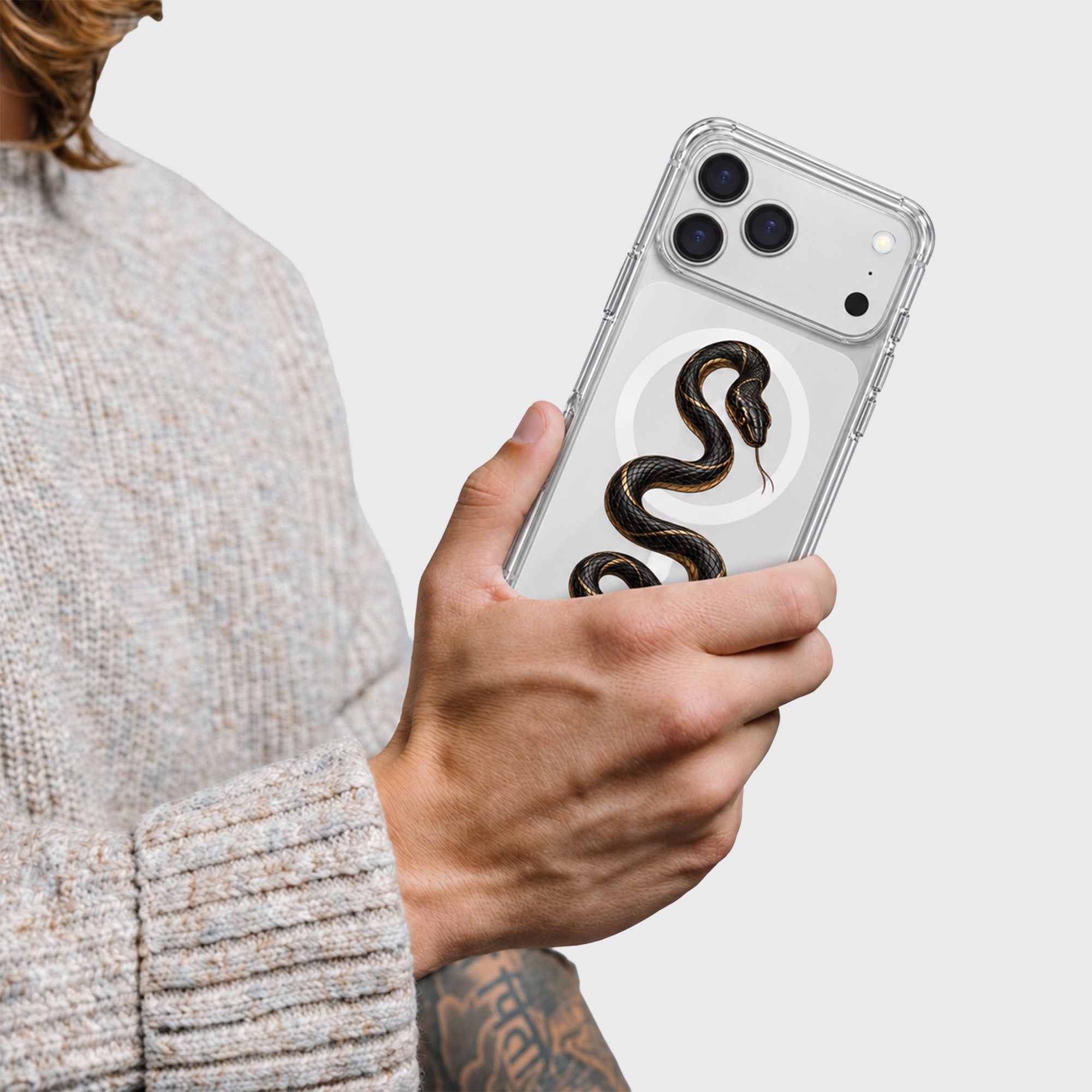 Snake Christmas iPhone 17 / 18 Pro Max Case