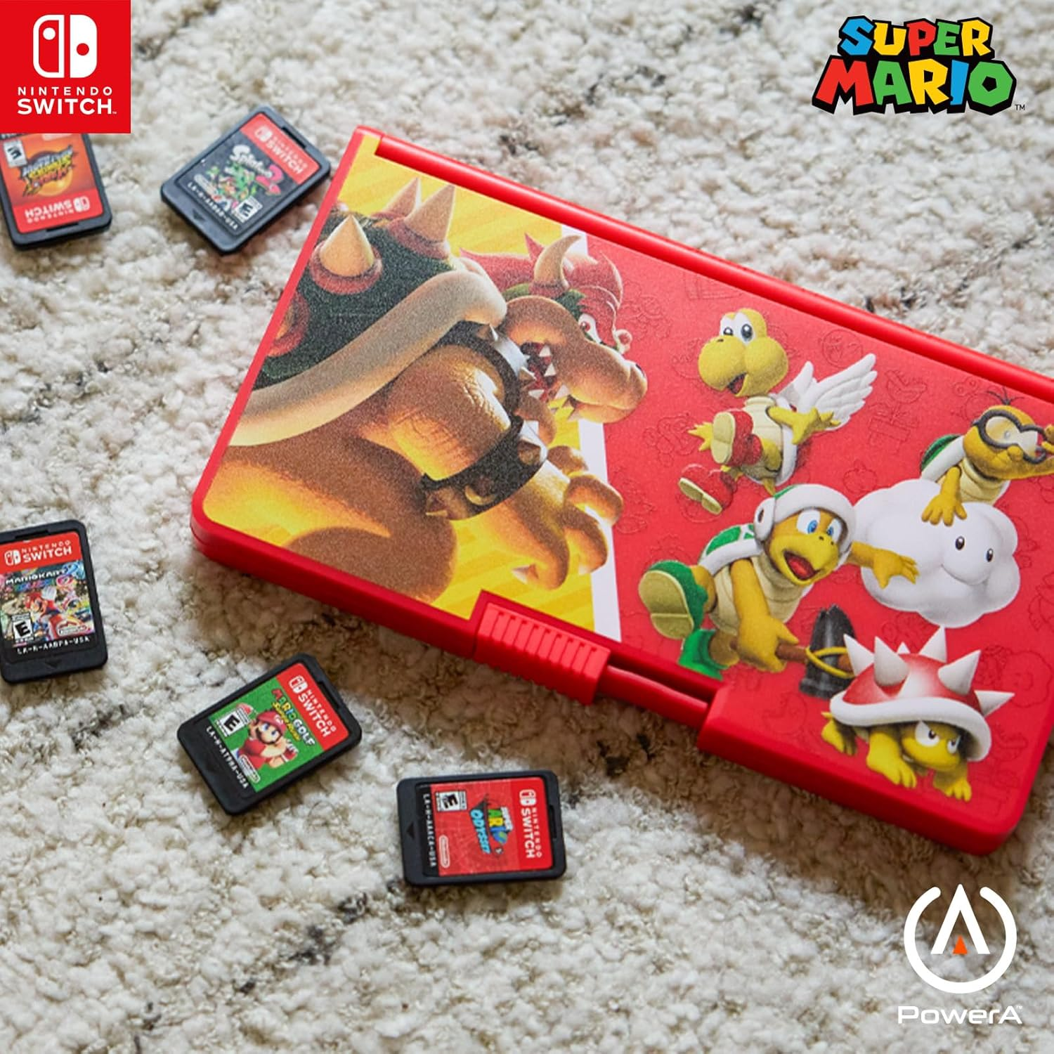 PowerA - Nintendo Switch Game Card Case XL Heroes vs Villains