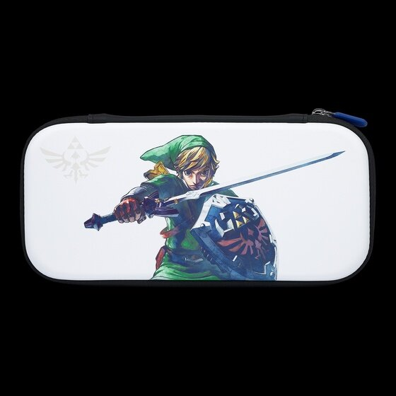 Enhanced Wired Controller & Slim Case Bundle (Master Sword) Switch PDQ