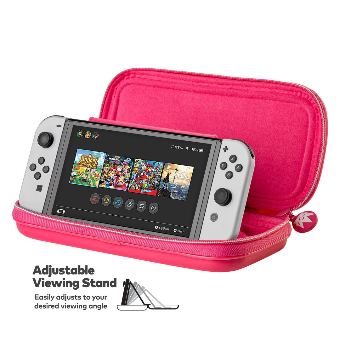 Game Traveler Peach Showtime Deluxe Travel Case Switch / Lite / OLED (E-Only)