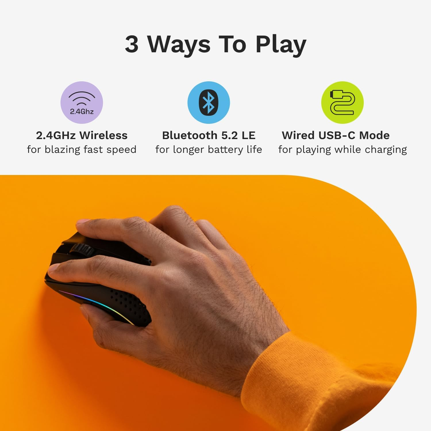 Glorious Model O2 Mini Wireless - Matte Black